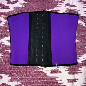 Purple waist trainer / corset
